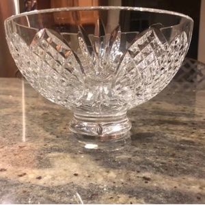 Waterford Large Wedding Heirloom Cut Crystal Bowl -Signed by Artist -Excellent